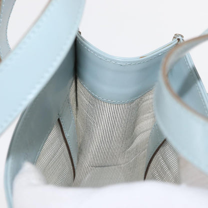 Gucci Vintage Handbag Leather, BLUE, LEATHER, Handbag