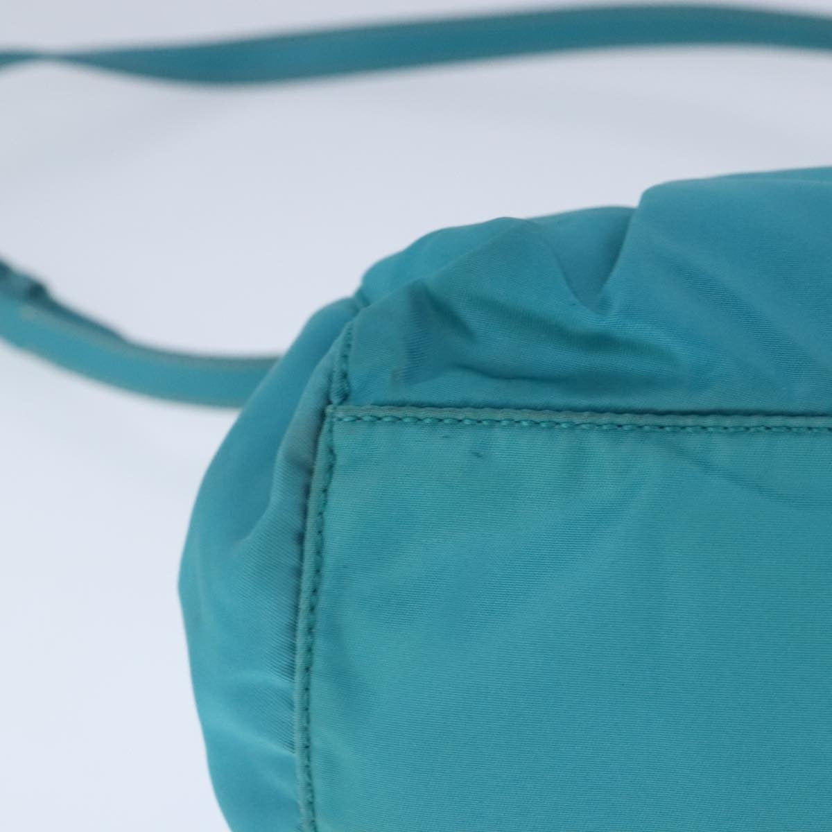 Prada Bow Convertible Tote Tessuto, BLUE, NYLON, Handbag