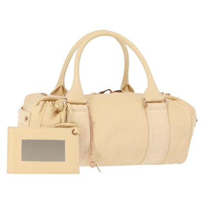 Balenciaga Vintage handbag Leather, BEIGE, LEATHER, Handbag