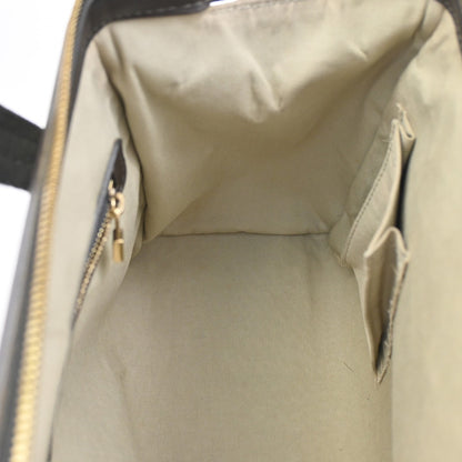 Louis Vuitton Josephine Handbag Mini Lin, KHAKI, CANVAS, Shoulder bag