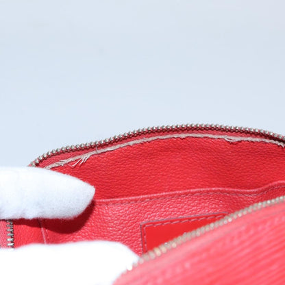 Louis Vuitton Cosmetic Pouch Epi Leather, RED, LEATHER, Clutche & pouche