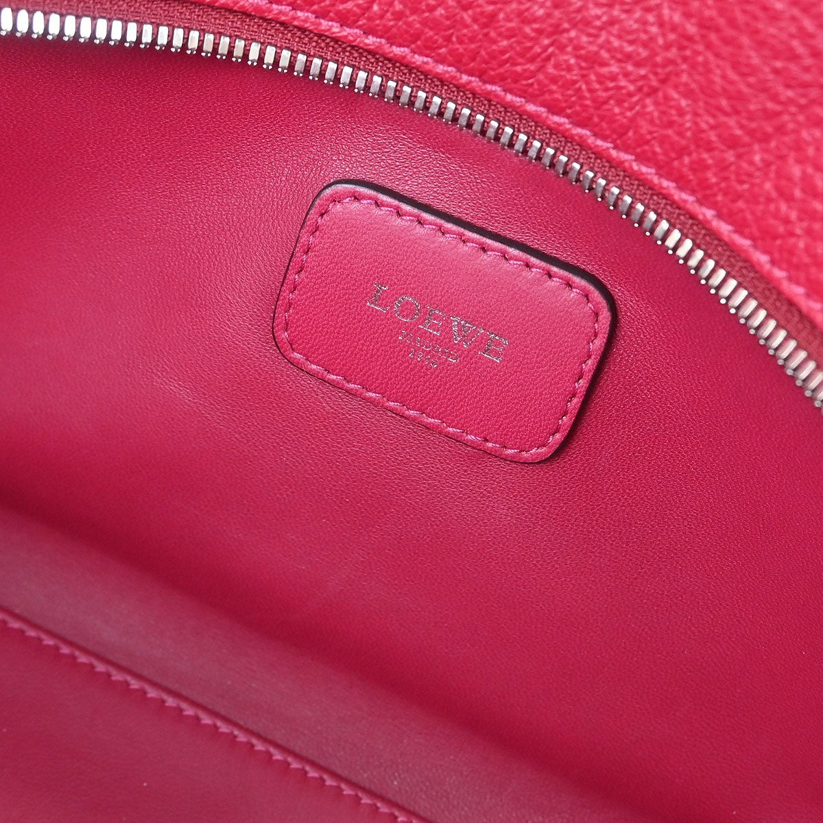 Loewe Amazona NM Bag Leather, PINK, LEATHER, Handbag