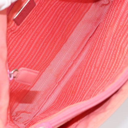 Prada Vintage Shoulder Bag Tessuto, PINK, NYLON, Shoulder bag