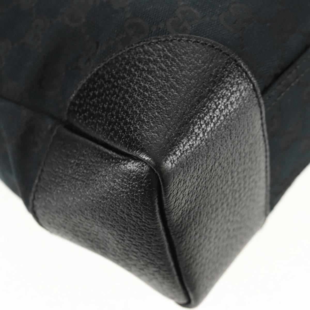 Gucci Original Messenger GG Canvas, BLACK, CANVAS, Shoulder bag