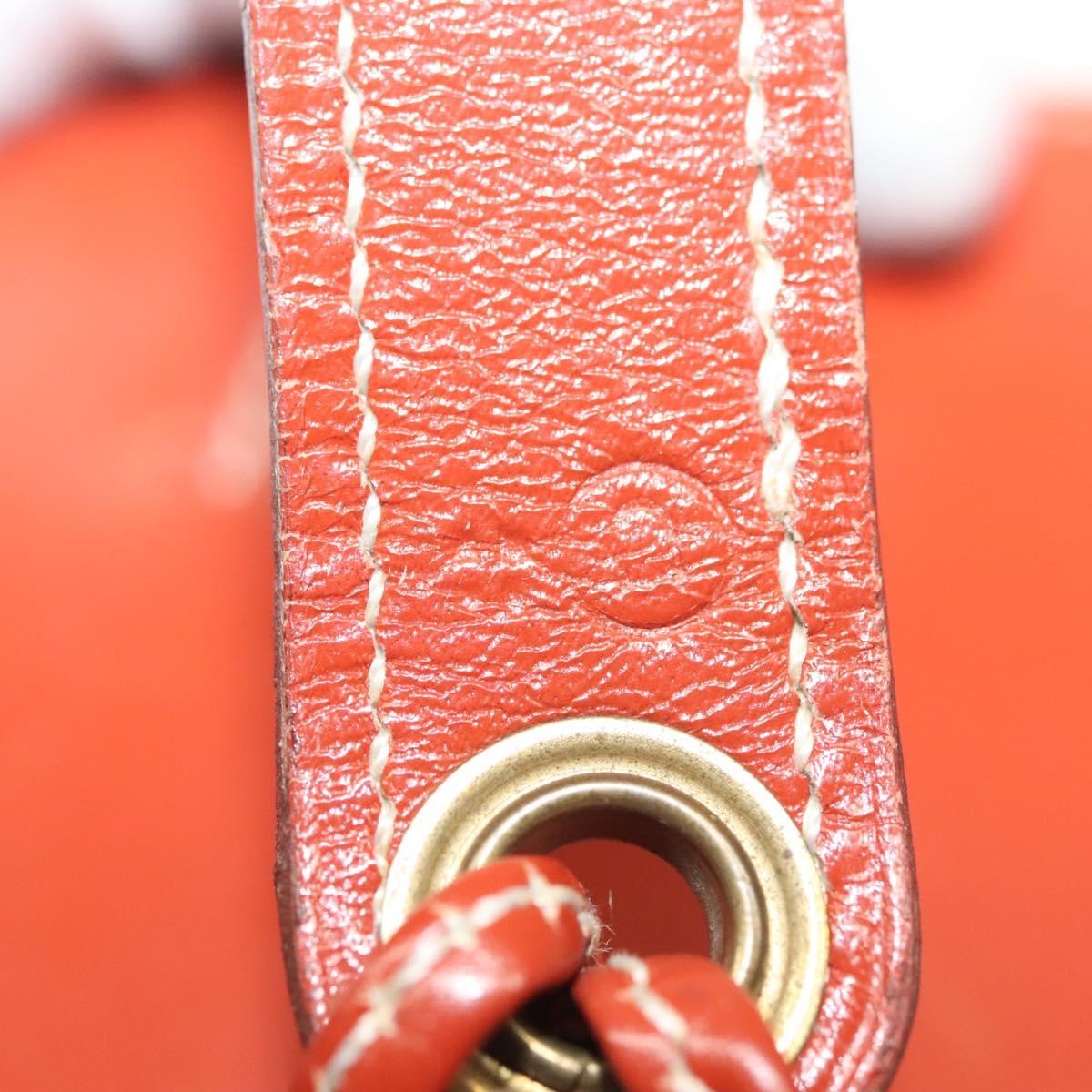 Hermes Pochette Green Waist Bag Leather, BROWN, LEATHER, Clutche & pouche