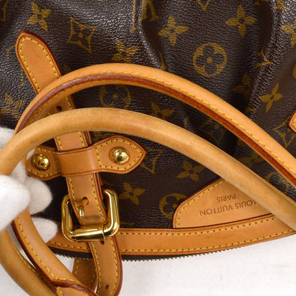 Louis Vuitton Tivoli Handbag Monogram Canvas, BROWN, CANVAS, Handbag