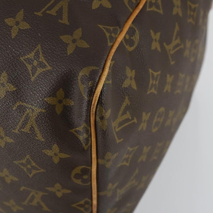 Louis Vuitton Sac Souple Handbag Monogram Canvas, BROWN, CANVAS, Travel bag