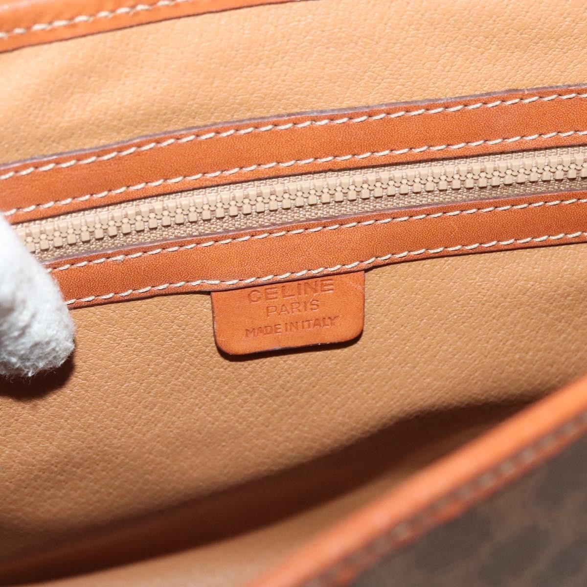 Celine Triomphe vintage handbag Macadam canvas, BROWN, CANVAS, Handbag