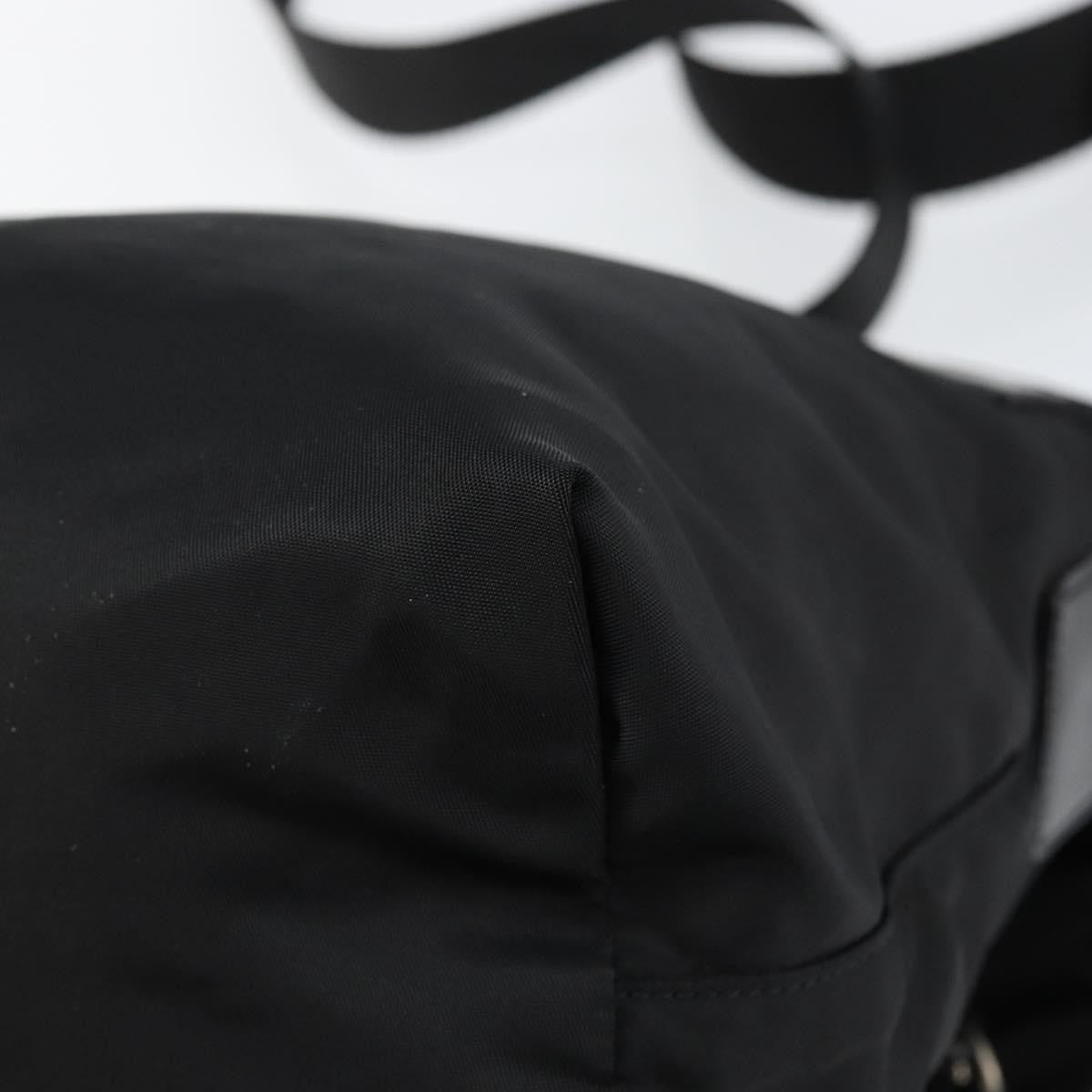 Prada Buckle Messenger Bag Tessuto, BLACK, NYLON, Shoulder bag