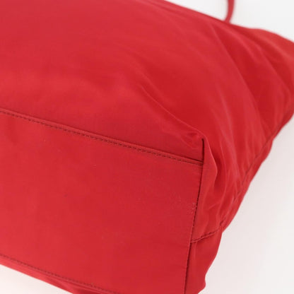 Prada Vintage Zip Tote Tessuto, RED, NYLON, Tote bag