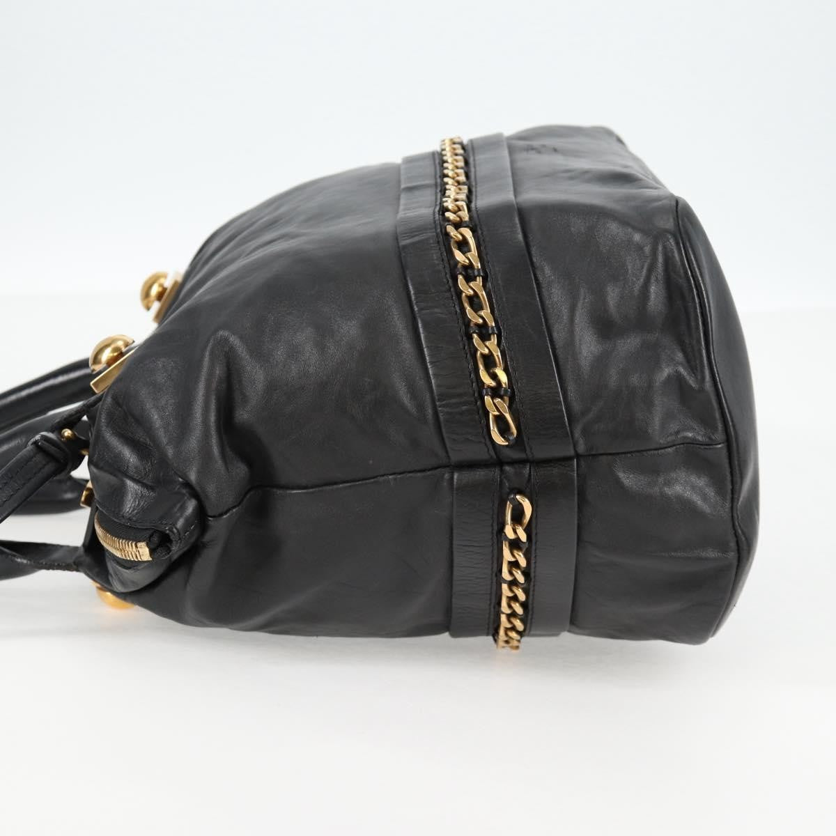 Chloe Vintage Tote bag Leather, BLACK, LEATHER, Tote bag