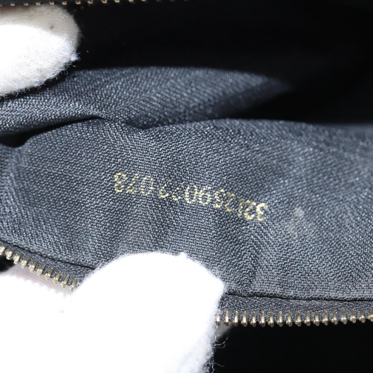 Fendi Vintage Pequin Boston Bag Coated Canvas, BROWN, CANVAS, Handbag