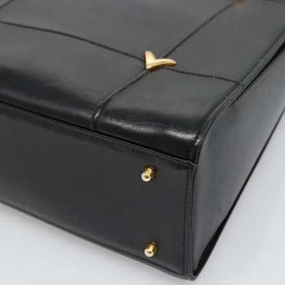 Valentino Garavani Vintage shoulder bag Leather, BLACK, LEATHER, Shoulder bag