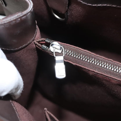 Louis Vuitton Mandara Handbag Epi Leather, BROWN, LEATHER, Shoulder bag