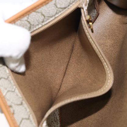 Christian Dior Vintage Honeycomb Flap Crossbody Bag Coated Canvas, BEIGE, CANVAS, Crossbody bag