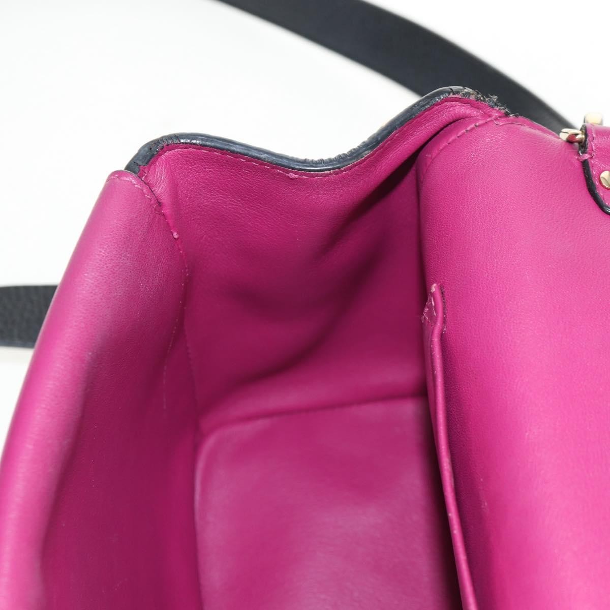 Christian Dior Lady Dior Bag Leather, BLACK, LEATHER, Handbag