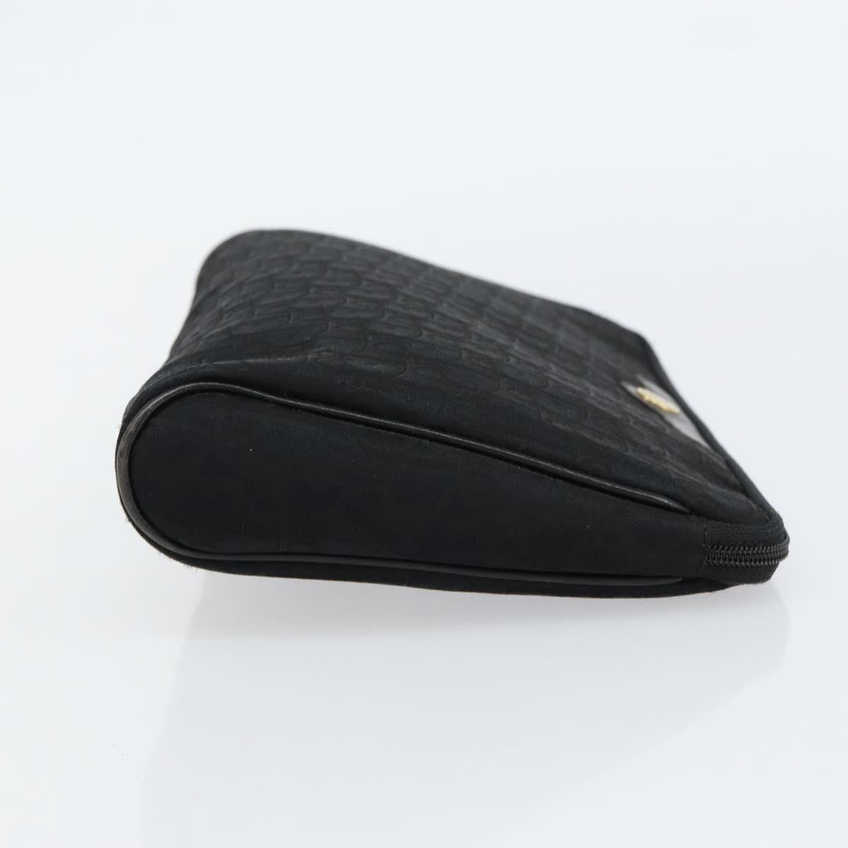 Christian Dior Trotter pouch Diorissimo Canvas, BLACK, CANVAS, Clutche & pouche