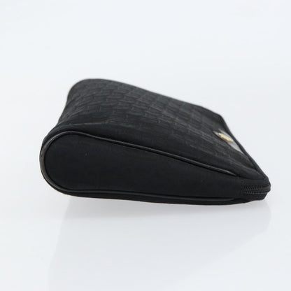 Christian Dior Trotter pouch Diorissimo Canvas, BLACK, CANVAS, Clutche & pouche