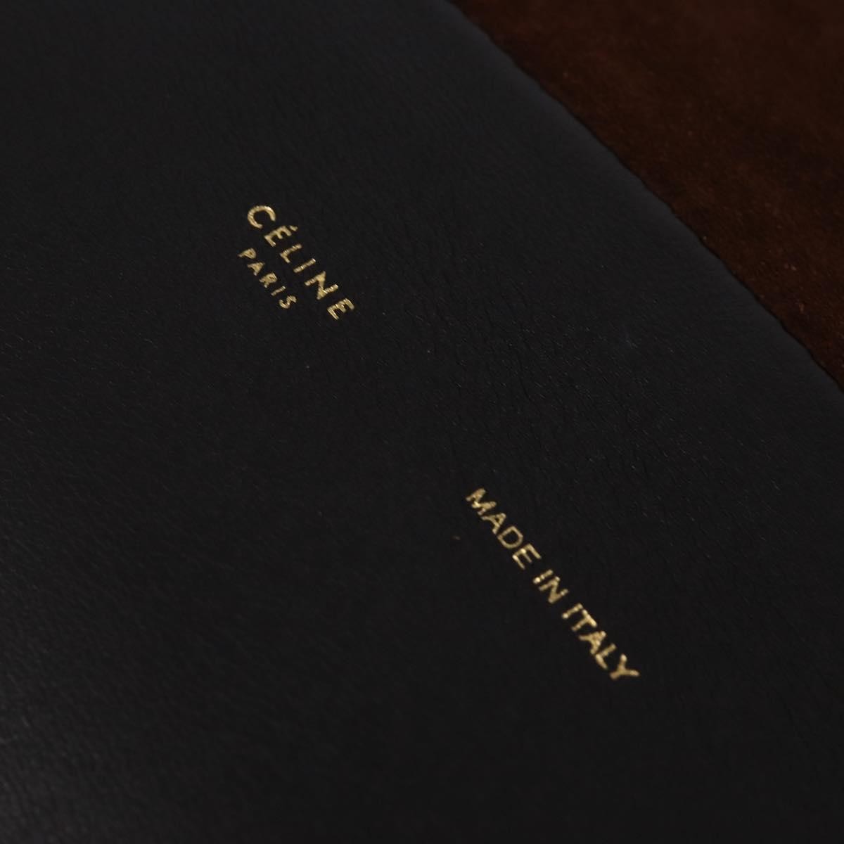 Celine All Soft Bag Leather, BLUE, LEATHER, Handbag