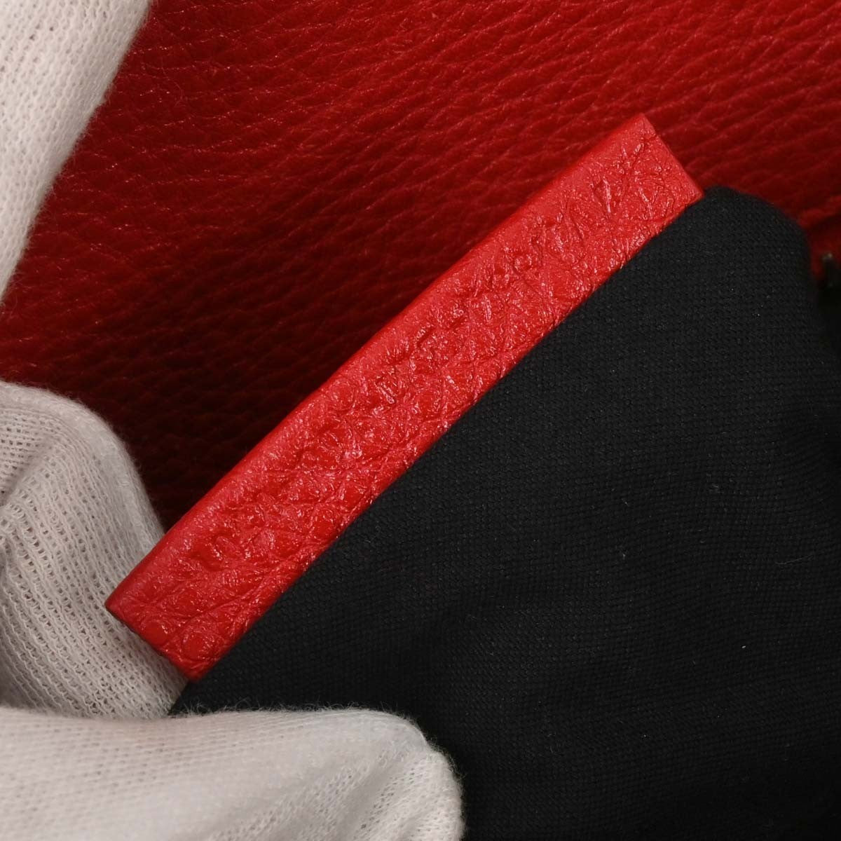 Fendi Monster Selleria Peekaboo Fit Bag Leather, BLACK, LEATHER, Handbag