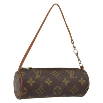 Louis Vuitton Papillon Pochette Monogram Canvas, BROWN, CANVAS, Clutche & pouche