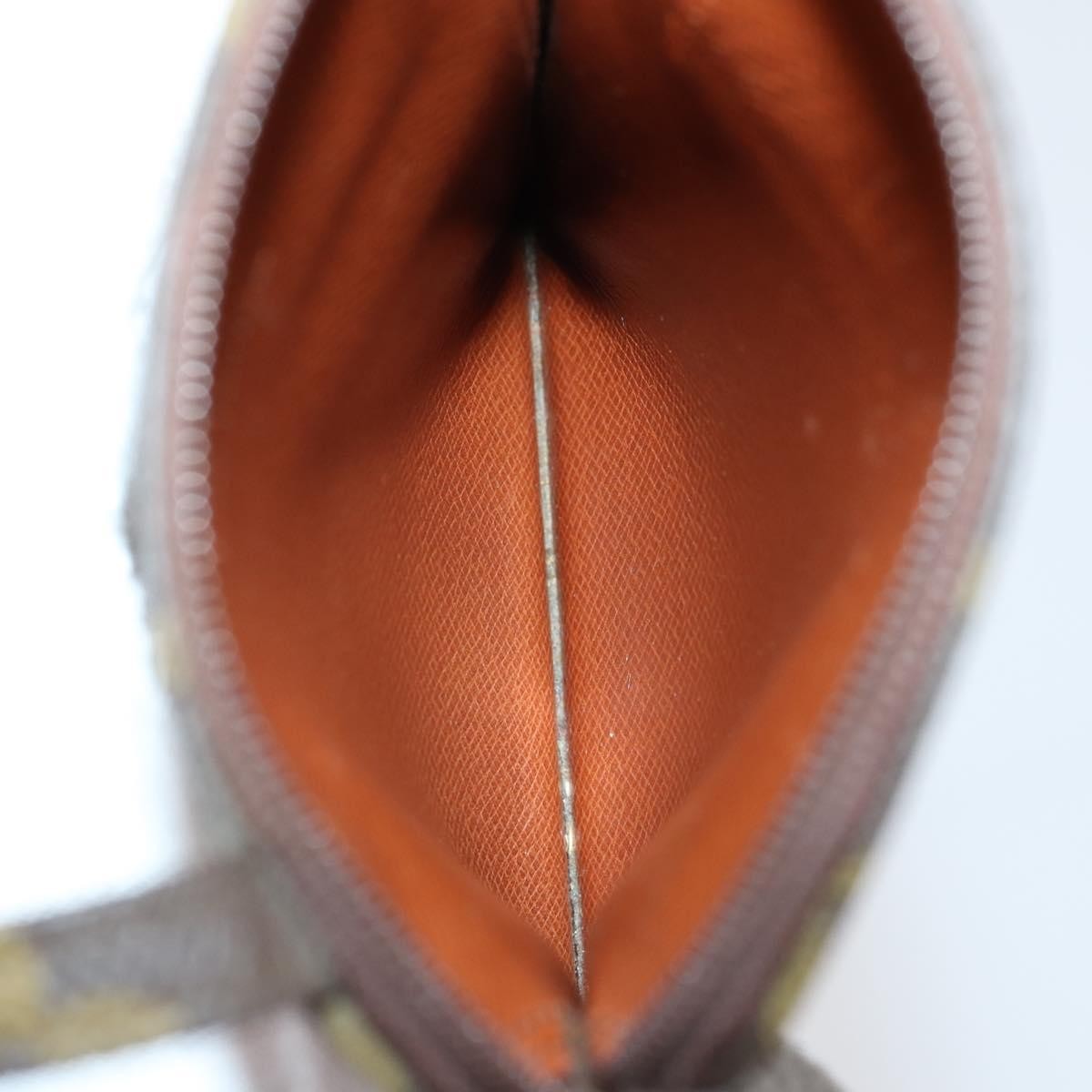 Louis Vuitton Pochette Secret Monogram canvas, BROWN, CANVAS, Clutche & pouche