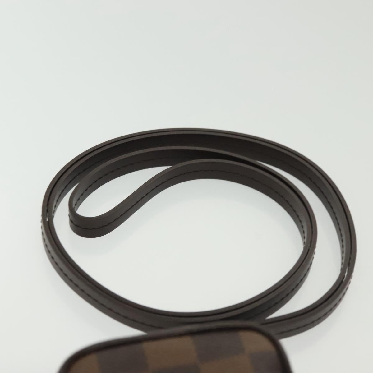 Louis Vuitton Etui Okapi Camera Case Damier, BROWN, CANVAS, Clutche & pouche