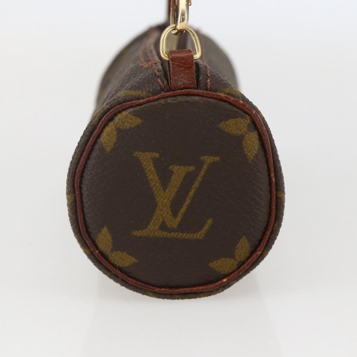 Louis Vuitton Papillon Pochette Monogram Canvas, BROWN, CANVAS, Clutche & pouche