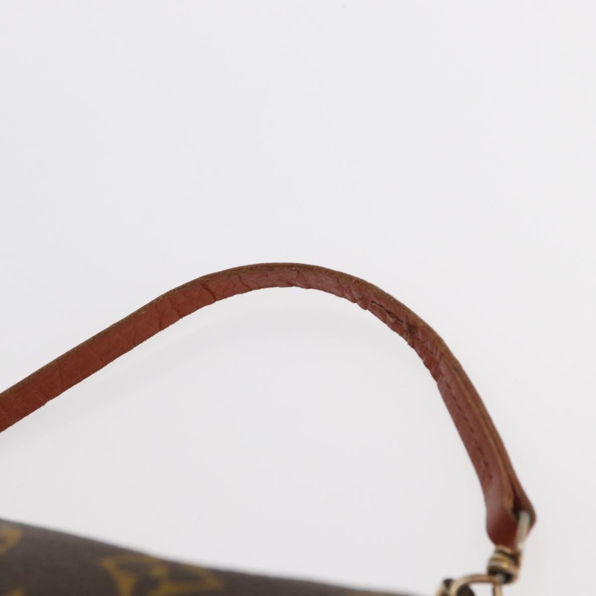 Louis Vuitton Papillon Pochette Monogram Canvas, BROWN, CANVAS, Clutche & pouche