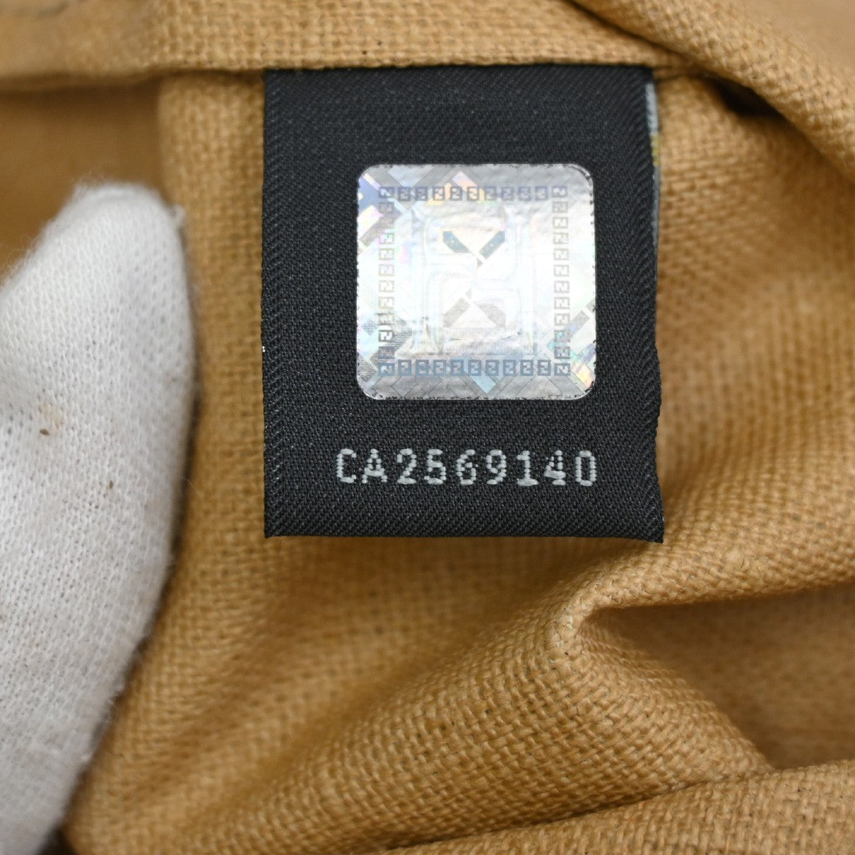 Fendi Shopping Tote Canvas, BEIGE, CANVAS, Tote bag