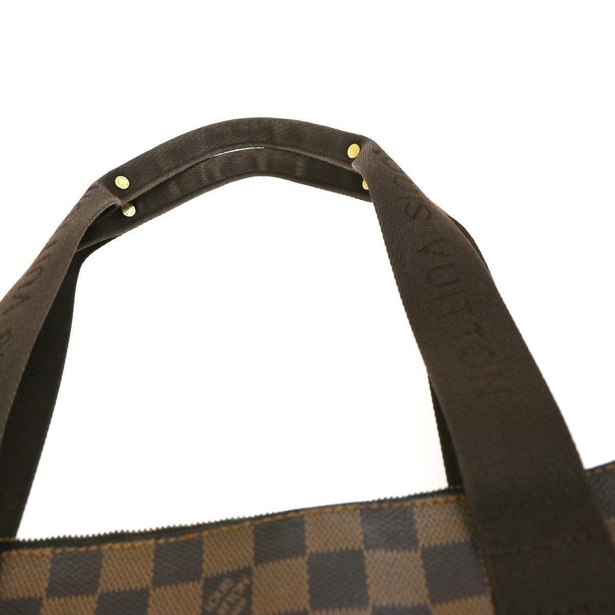 Louis Vuitton Cabas Beaubourg Damier, BROWN, CANVAS, Tote bag