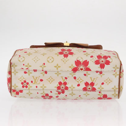 Louis Vuitton Retro Bag Limited Edition Cherry Blossom Monogram, WHITE, CANVAS, Handbag