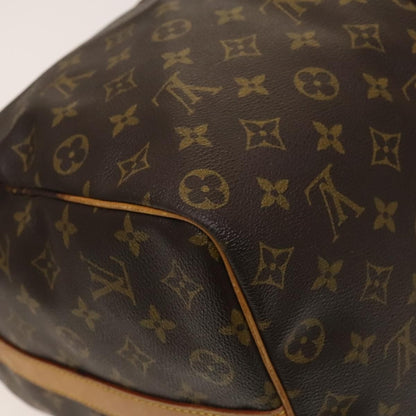 Louis Vuitton Keepall Bandouliere Bag Monogram Canvas, BROWN, CANVAS, Travel bag