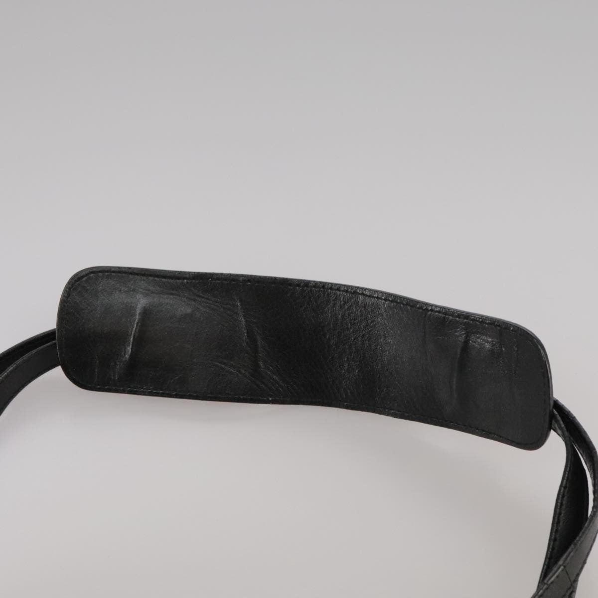 Bally Vintage Shoulder Bag Leather, BLACK, LEATHER, Shoulder bag