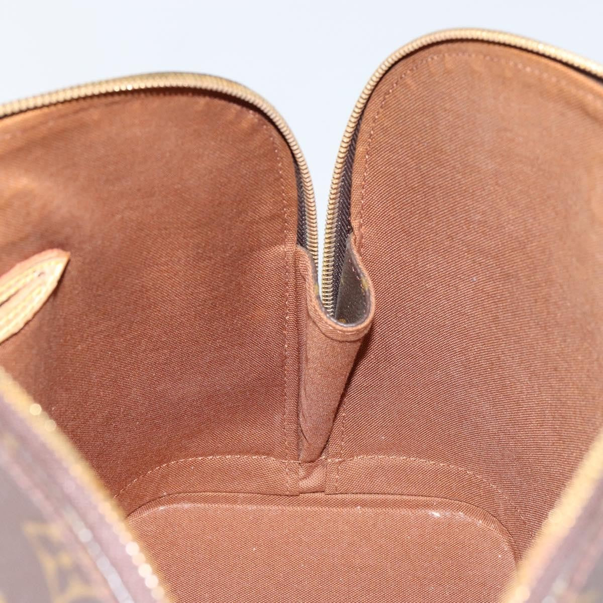 Louis Vuitton Alma Handbag Monogram Canvas, BROWN, CANVAS, Handbag