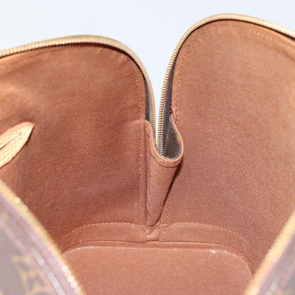 Louis Vuitton Alma Handbag Monogram Canvas, BROWN, CANVAS, Handbag