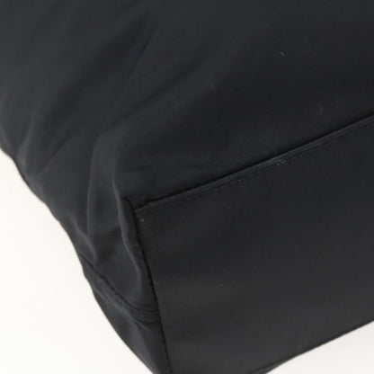 Prada Vintage Zip Tote Tessuto, BLACK, NYLON, Tote bag