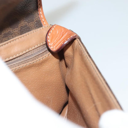 Celine Triomphe vintage handbag Macadam canvas, BROWN, CANVAS, Handbag