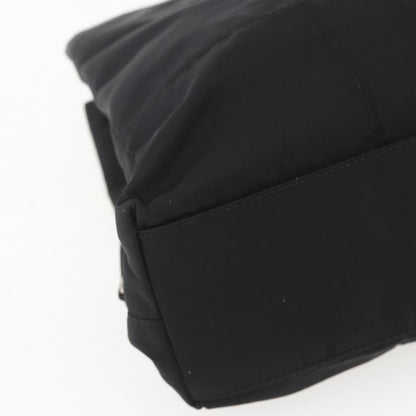 Prada Vintage Shoulder Bag Tessuto, BLACK, NYLON, Shoulder bag