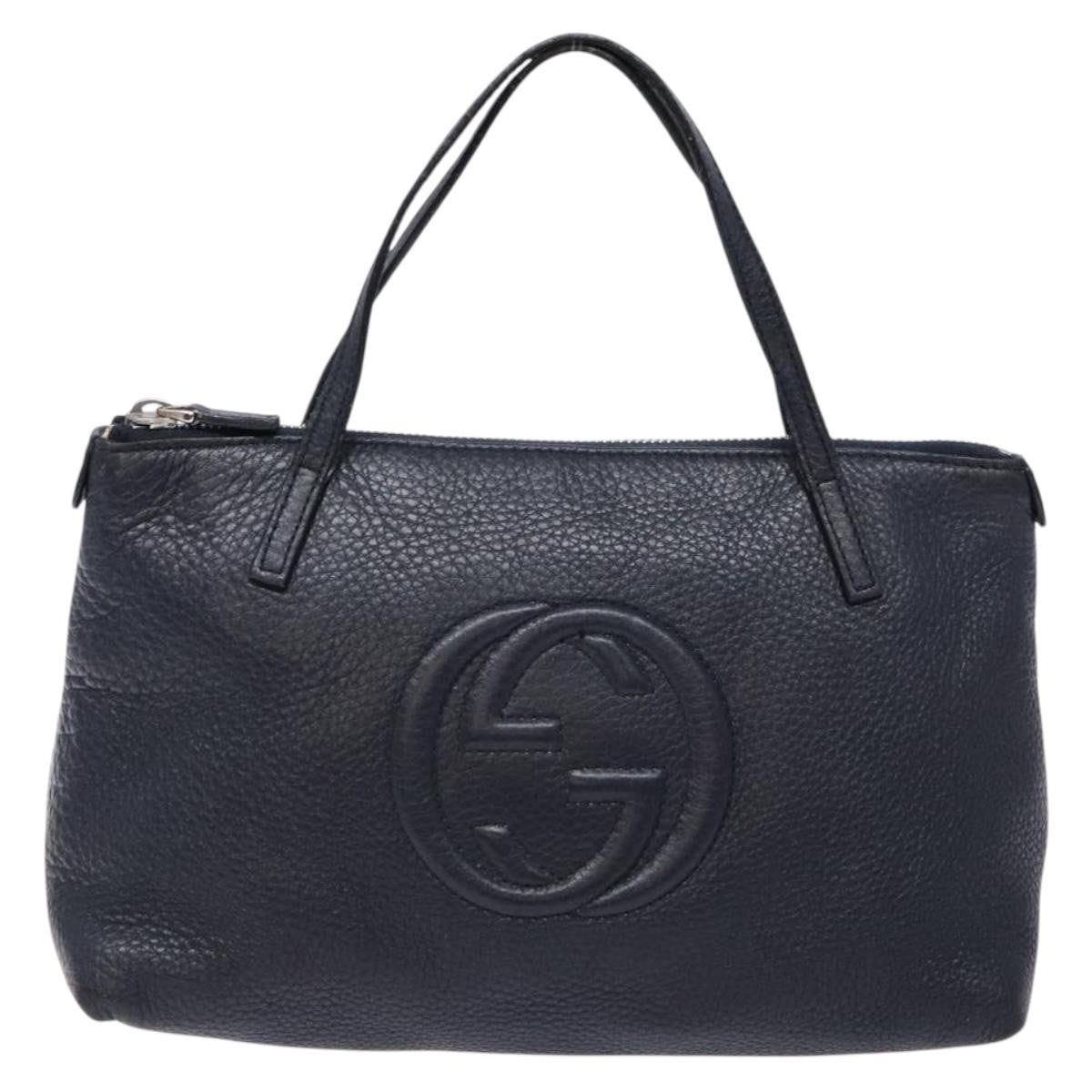 Gucci Soho Kid's Tote Leather, BLACK, LEATHER, Tote bag