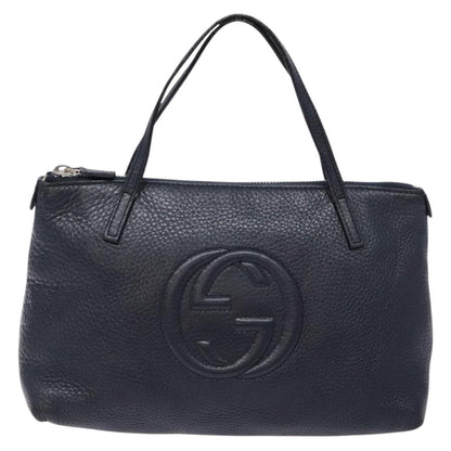 Gucci Soho Kid's Tote Leather, BLACK, LEATHER, Tote bag