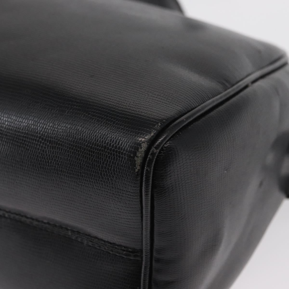 Celine Vintage Circle Logo Crossbody Bag Leather, BLACK, LEATHER, Shoulder bag