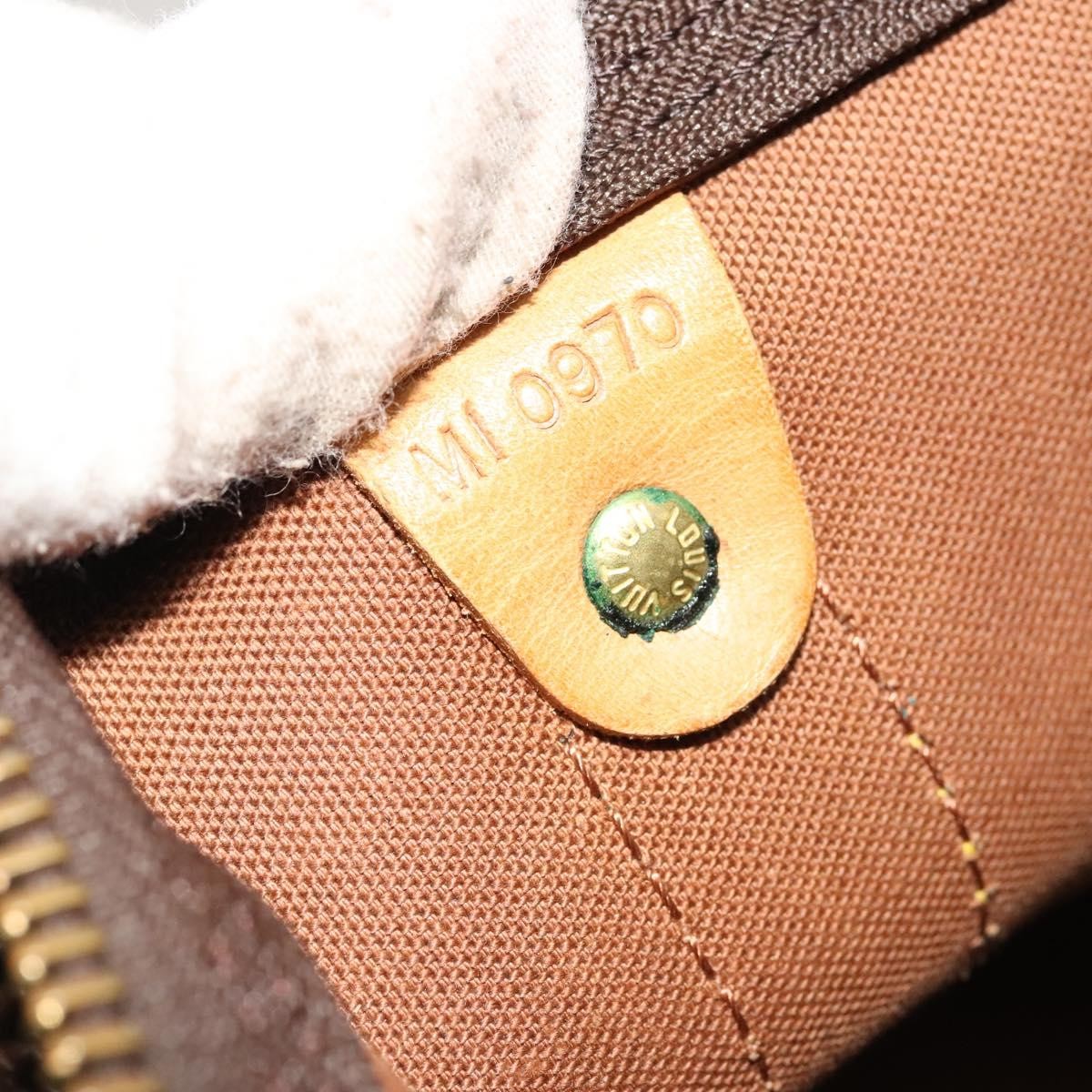 Louis Vuitton Keepall Bag Monogram Canvas, BROWN, CANVAS, Travel bag