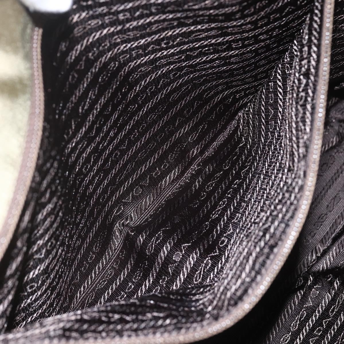 Prada Vintage Tote Tessuto, KHAKI, NYLON, Tote bag