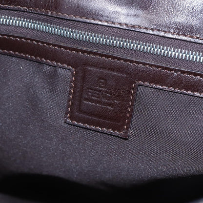 Fendi Vintage Shoulder Bag Zucca Canvas, BROWN, CANVAS, Shoulder bag