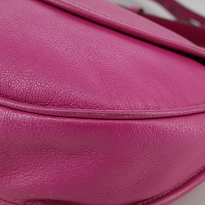 Loewe Heritage Messenger Leather, PINK, LEATHER, Shoulder bag