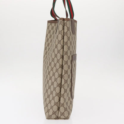 Gucci Sherry Line Tote Canvas, BEIGE, PVC, Tote bag