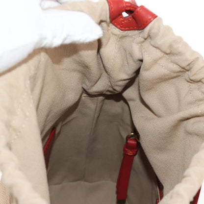 Chloe Roy Bucket Bag Leather, RED, LEATHER, Shoulder bag