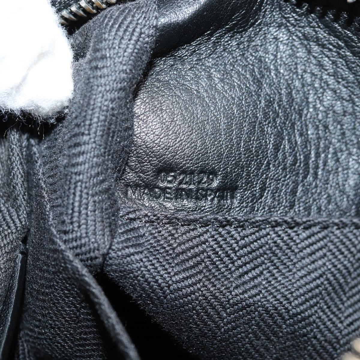 Loewe Puzzle Bumbag Leather, BLACK, LEATHER, Travel bag