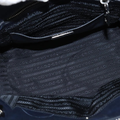 Prada Cuir Convertible Shopping Tote Leather, NAVY, LEATHER, Handbag